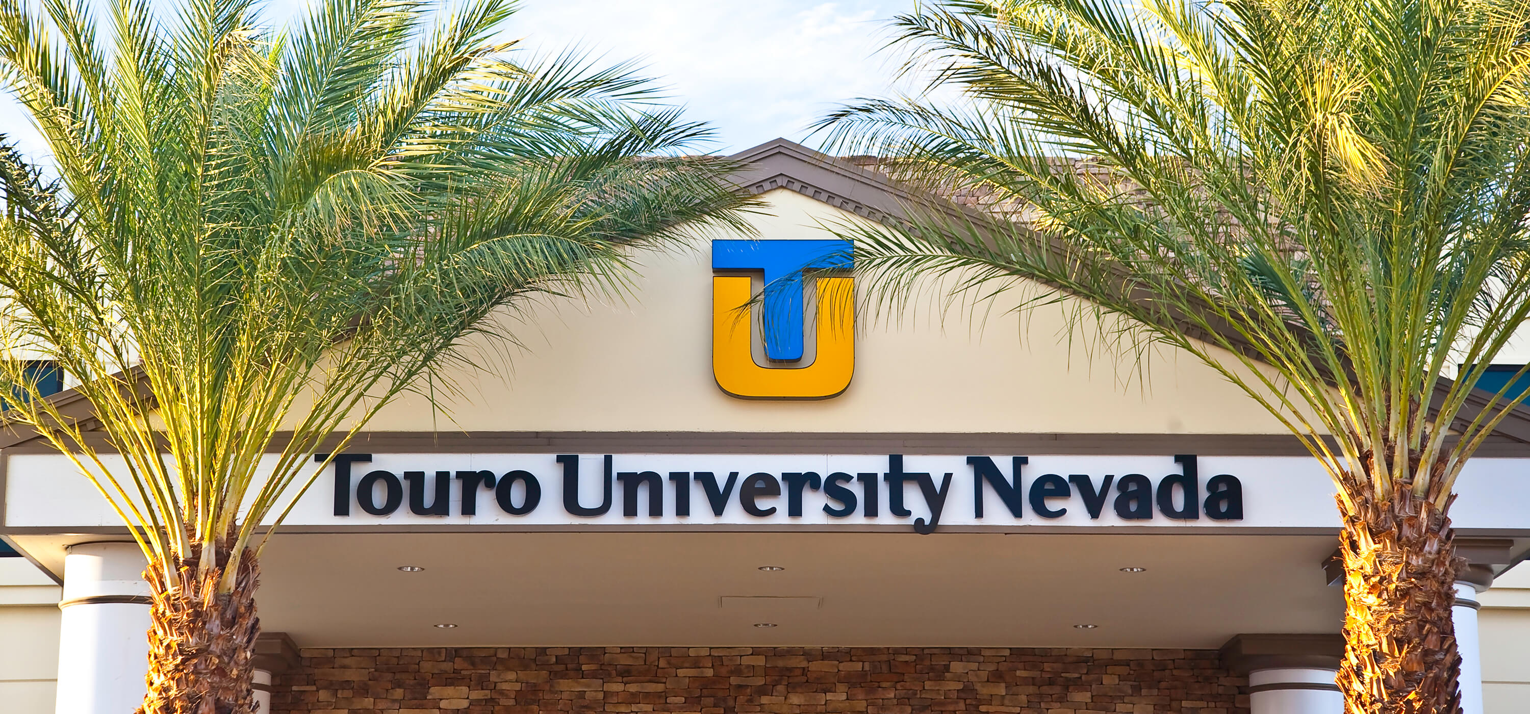 The sign located at the entrance to Touro Nevada. 