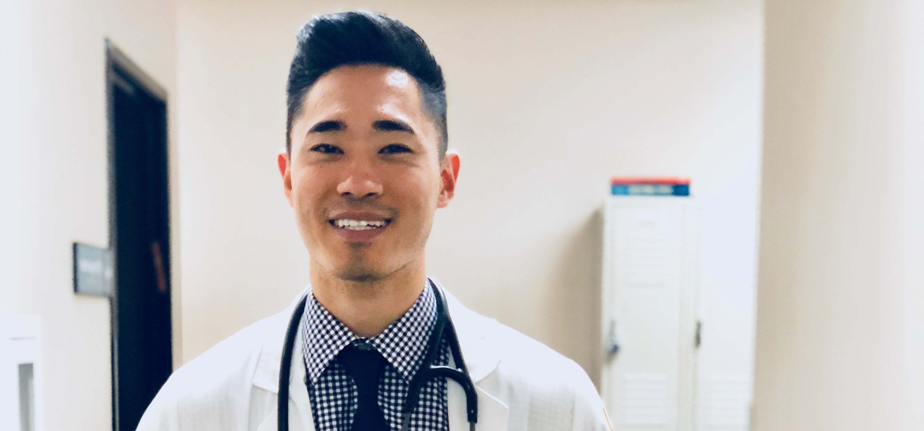 Physician Assistant Studies student James Kim. 
