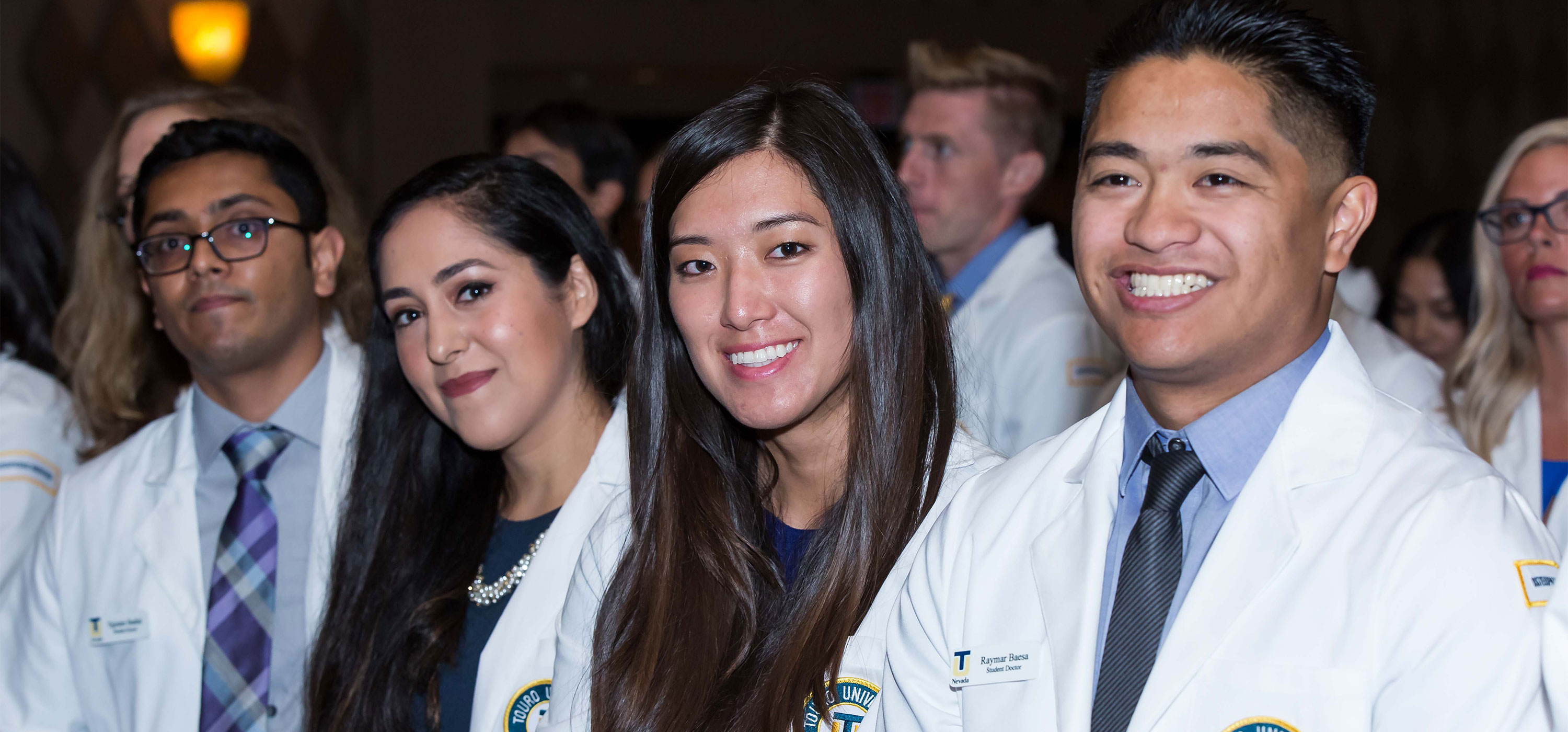 DO Class of 2021 Students at their White Coat Ceremony