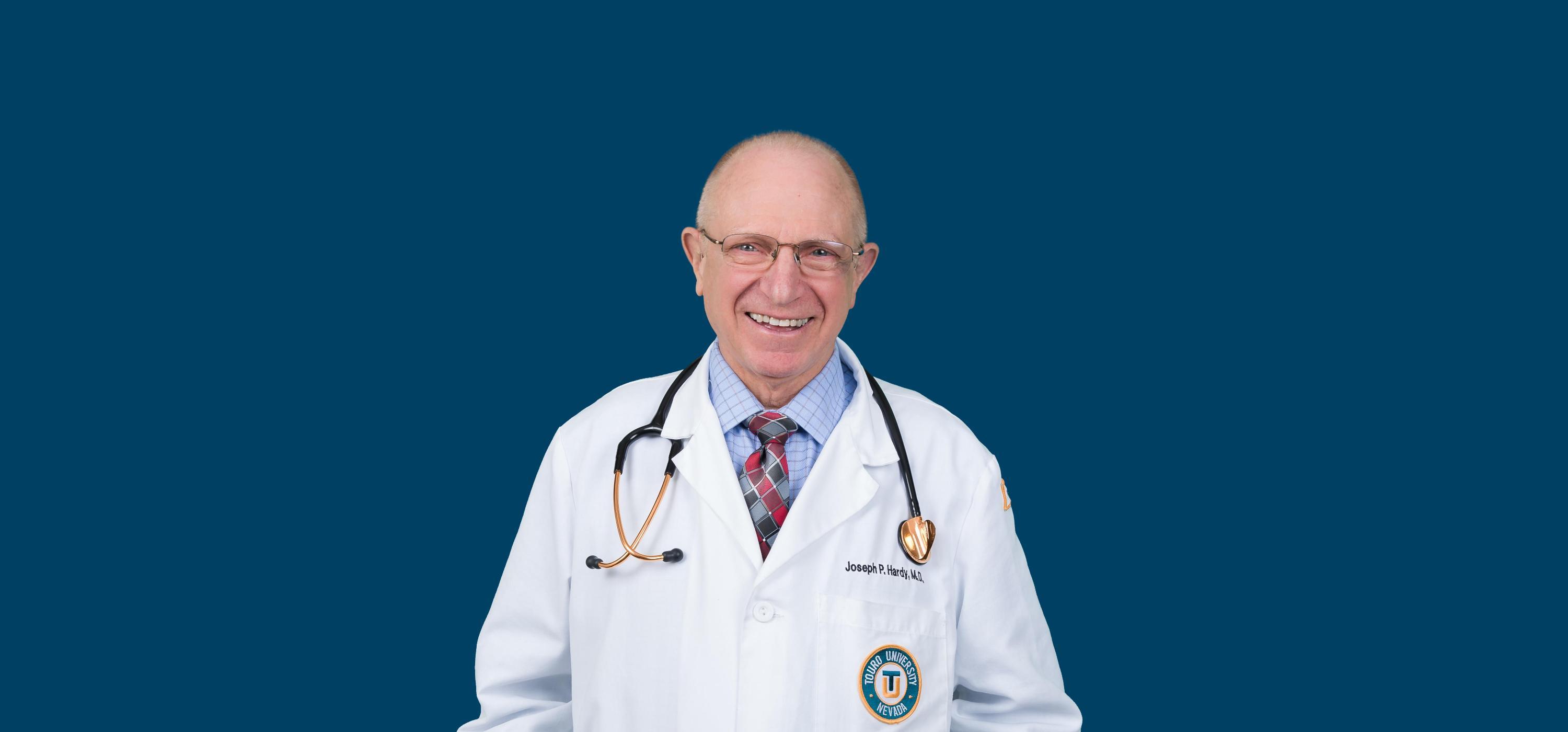 Associate Dean of Clinical Education in Touro’s College of Osteopathic Medicine, Dr. Joe Hardy